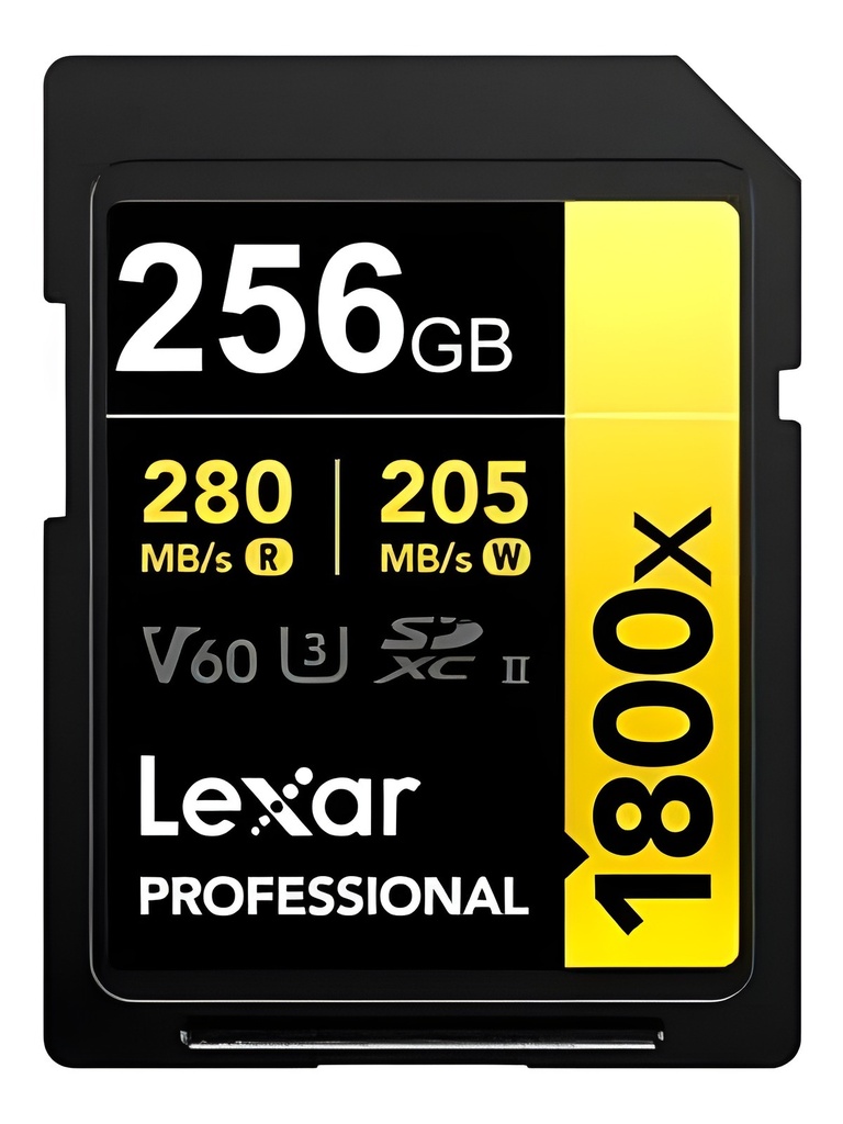 Tarjeta SD 256GB Clase V60