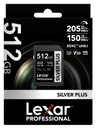 Memoria SDXC Lexar Pro 512GB Silver Plus
