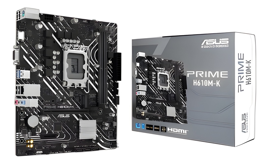 Motherboard Intel H610 Lga 1700 Ddr5 Compatible 12a/13a/14a Gen Micro-Atx