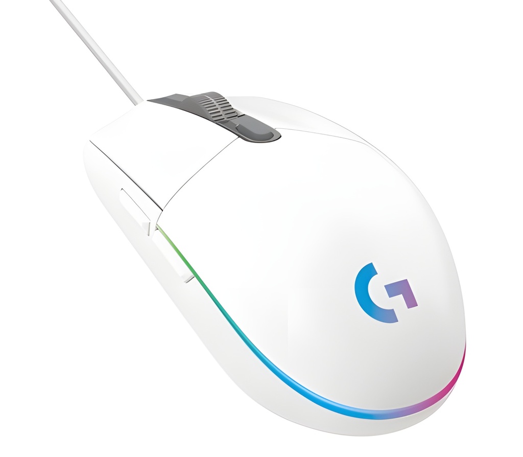 Mouse Gamer Rgb Cableado 8000Dpi 6 Botones