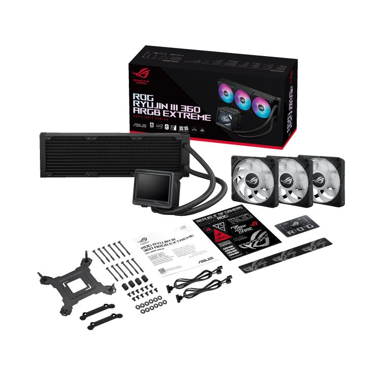 Refrigeración Líquida 360mm Aio Asus Rog Ryujin Iii Extreme