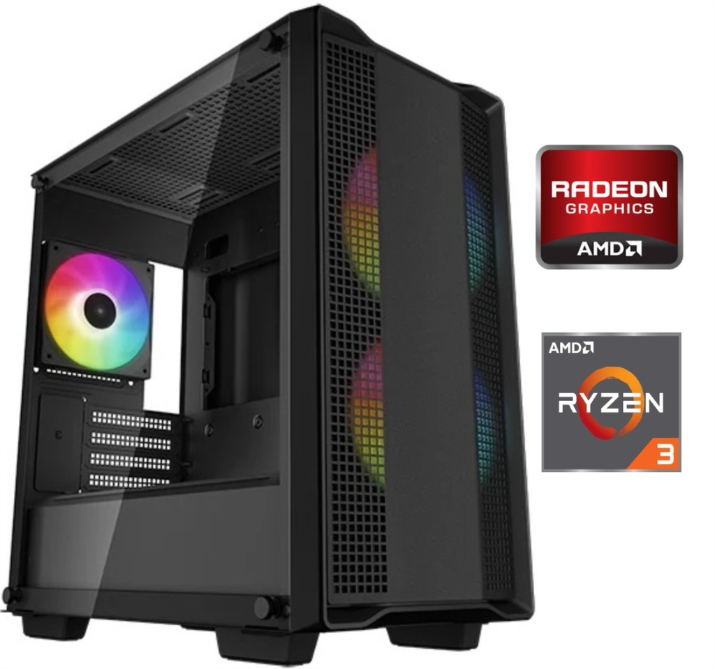 Equipo Gamer Ryzen 3 5300G, 16GB, SSD 480GB, Gráficos Radeon