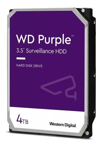 Disco Duro WD Purple 4TB 256MB Cache