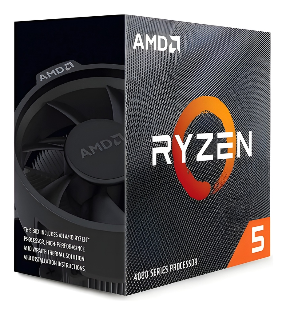 Procesador Am4 Zen 3 6 Núcleos 3.6 GHZ 8 Mb L3 65W Sin Video