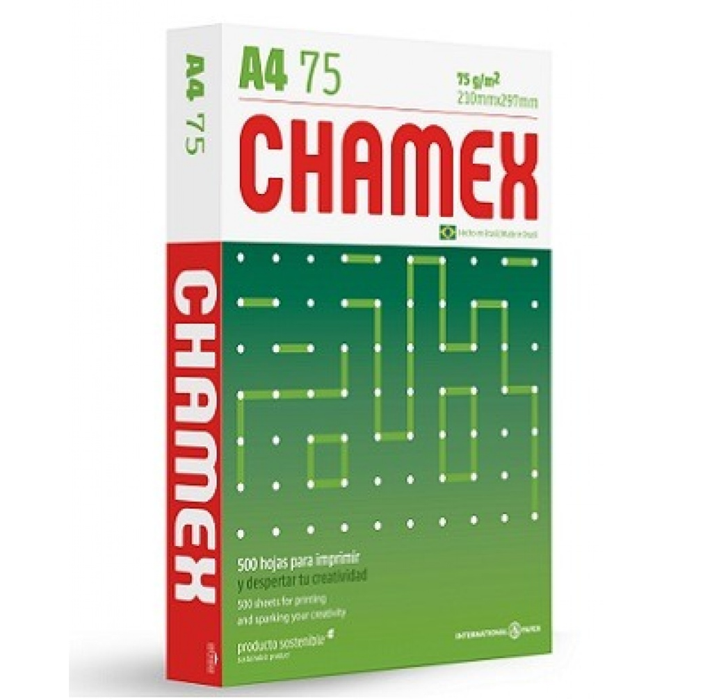 Papel Chamex A4 75 gr