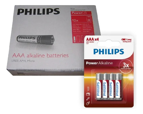 Pilas Alcalinas Aaa 1.5v X48 Unidades