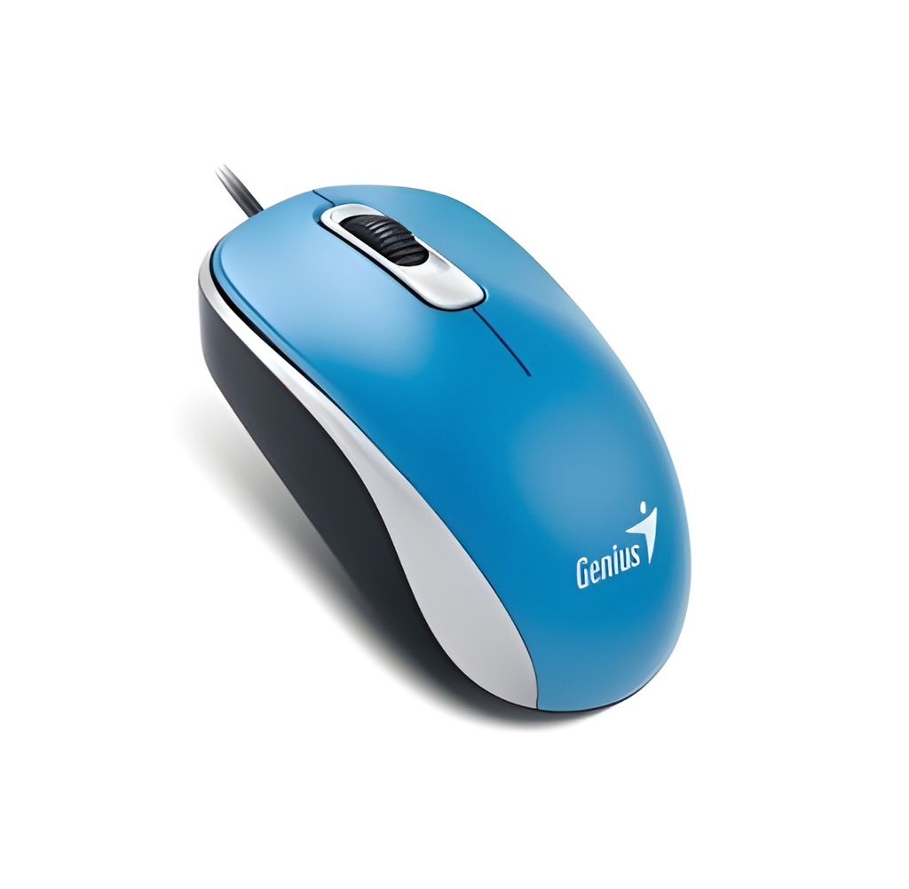 Mouse USB 1200Dpi 3 Botones Azul