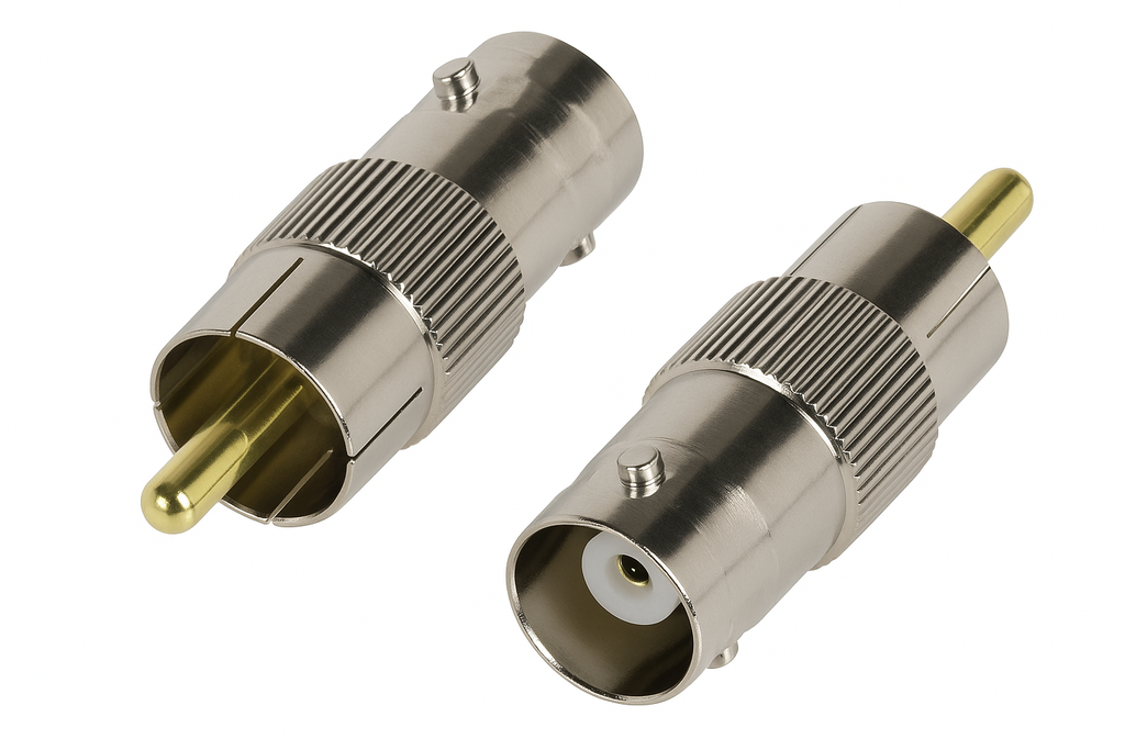 [CC5500-20] 20 ADAPTADORES BNC HEMBRA A RCA MACHO