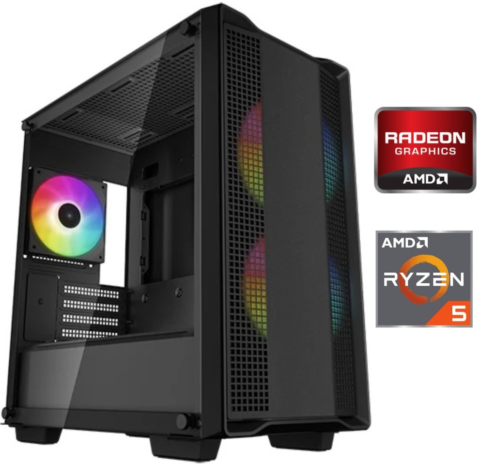 Equipo Gamer AMD Ryzen 5 4500 16GB SSD 512GB RX 580 8GB