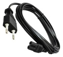 Cable De Poder Tipo 8 1.5m Klip Xtreme