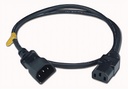 Cable De Alimentación Negro 1.5m