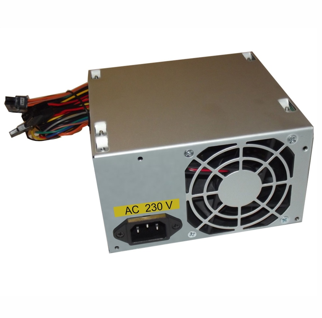 Fuente Atx 500W Conectores 24+4 Pines SATA Y Molex