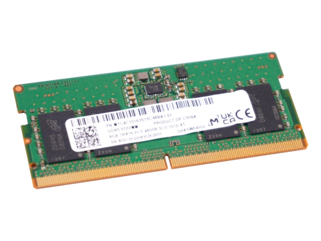 Memoria DDR5 8GB 5600Mhz sodimm