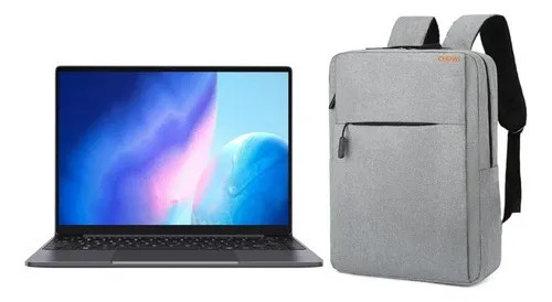 Notebook Chuwi Core I3 + Mochila Para Laptop 15.6" Chuwi Gris