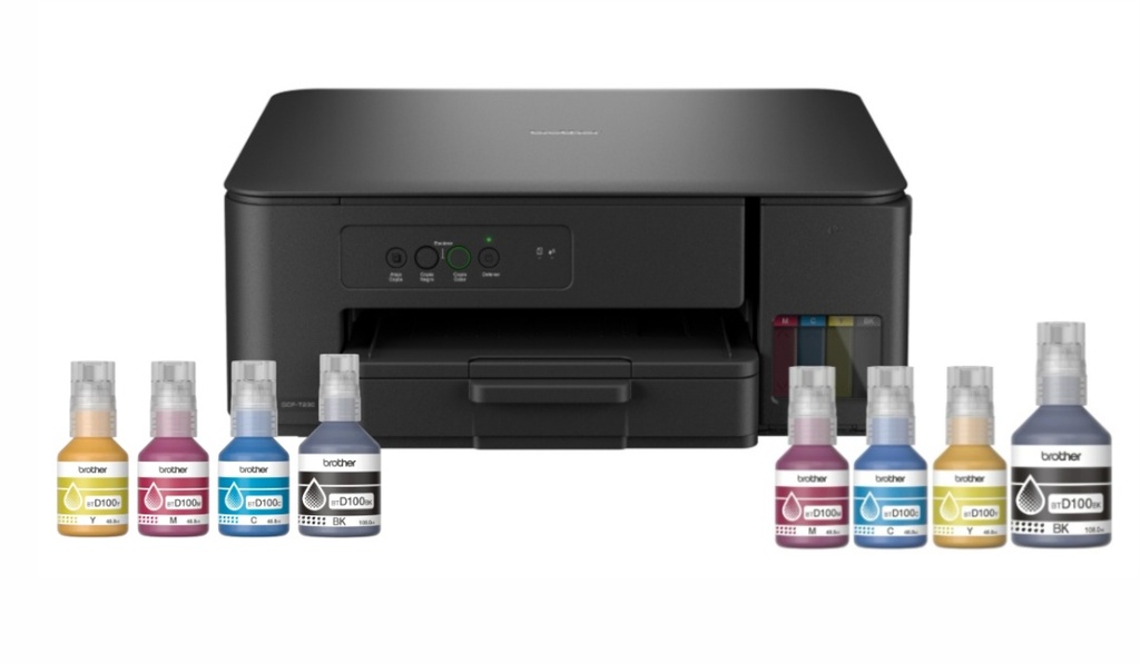 Impresora Brother Multifunción + Botellas de recarga extra