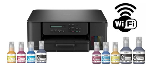 Impresora Brother Multifunción Wi-Fi + Botellas de recarga extra