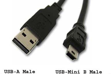 CABLE USB 5 Pines Mini USB