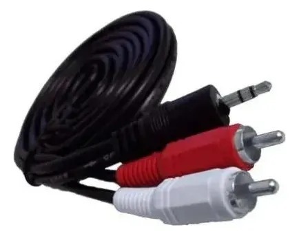 Cable Audio Conector (3.5mm) Extremos (M/M) Longitud (1.8m)