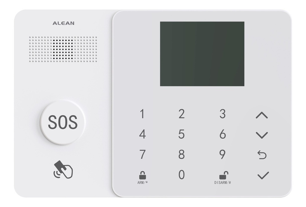 Kit De Alarma Inalámbrico WiFi 4G 2.4" Tft