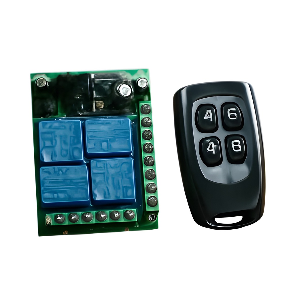 Receptor de Control Remoto 4 Canales