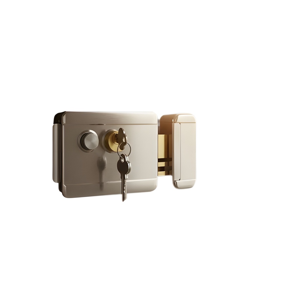 Cerrojo Electromecánico 12V Exterior Izquierda