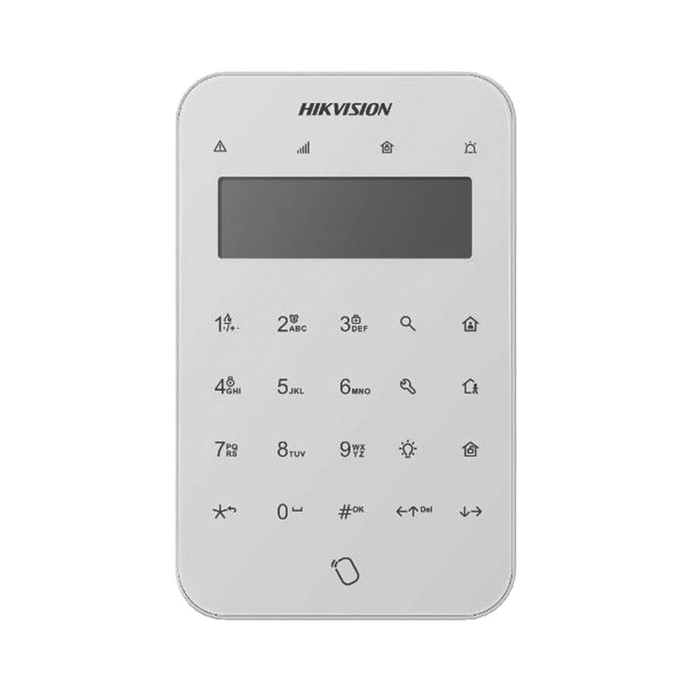 Teclado De Alarma Inalámbrico Hikvision Ax Pro