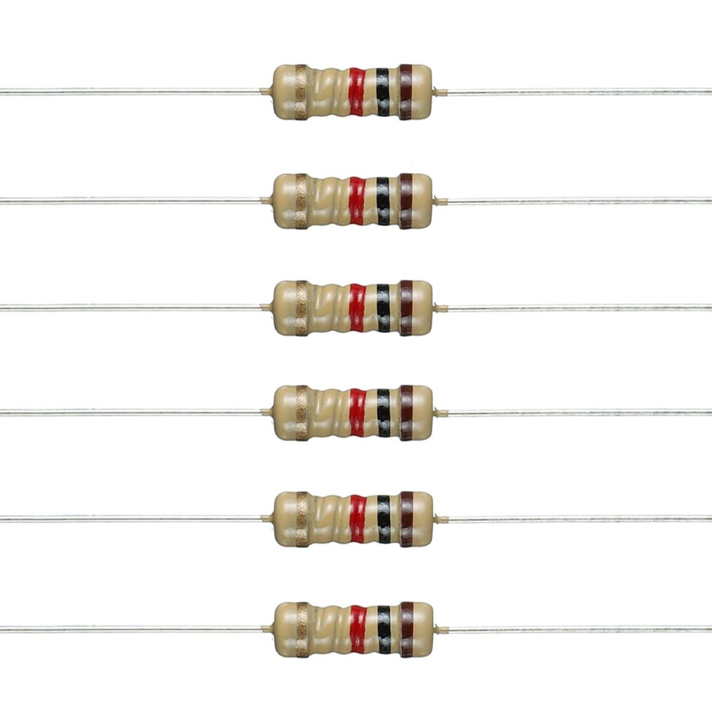 RESISTENCIAS 1K 1/4W - 10 UNIDADES