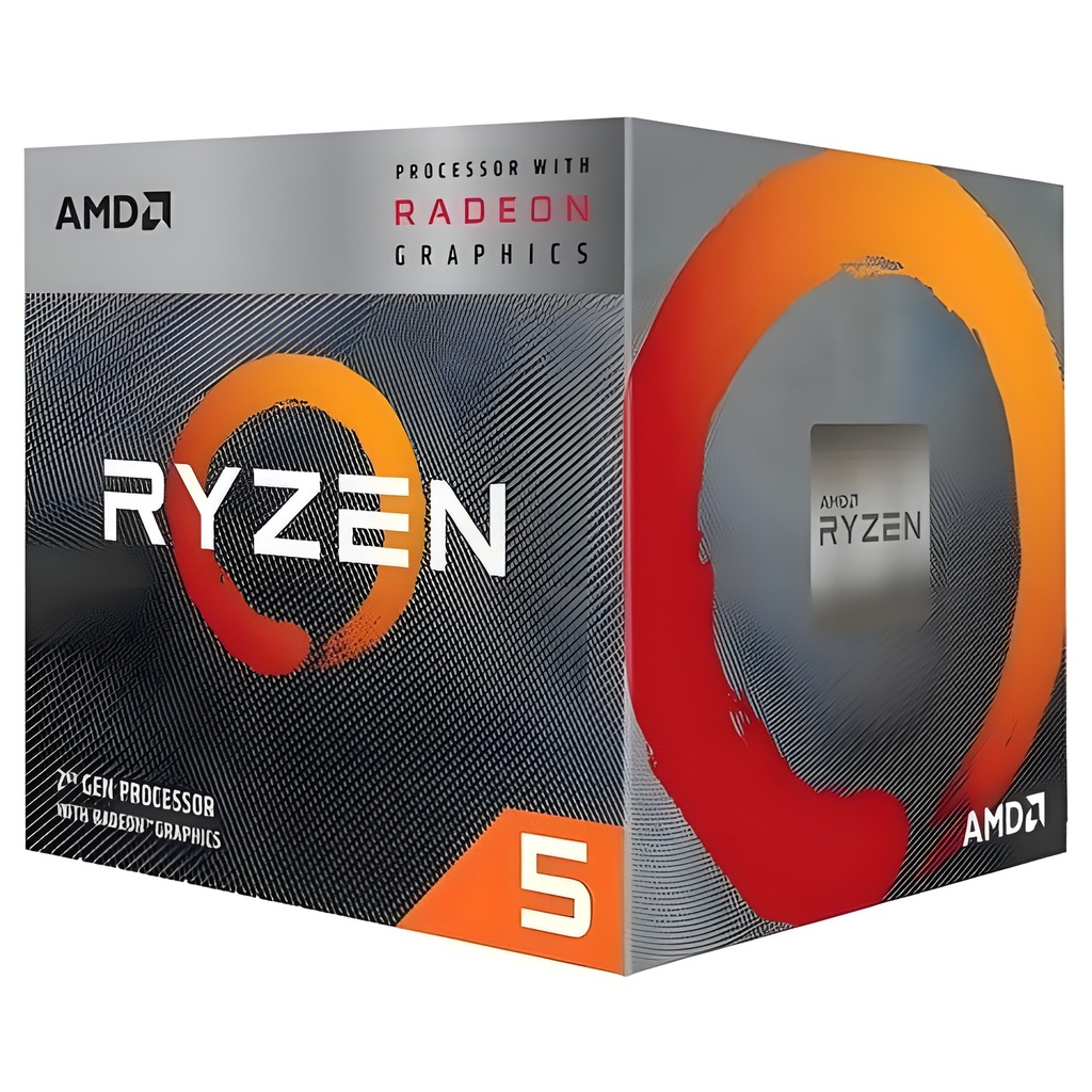 Procesador Amd Am4 Ryzen 5 4 Núcleos 3.7GHZ 4Mb 65W Radeon Rx Vega 11