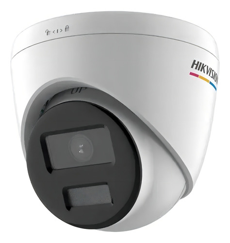 Cámara IP Mini Torreta ColorVu 4MP 2.8mm AcuSense Hikvision DS-2CD1347G2H-LIU