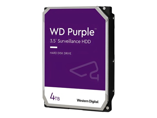 Disco Duro 4TB WD Púrpura 5400RPM 128MB