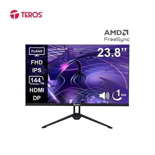 Monitor Ips 23.8" FHD Hz Touch Conectividad