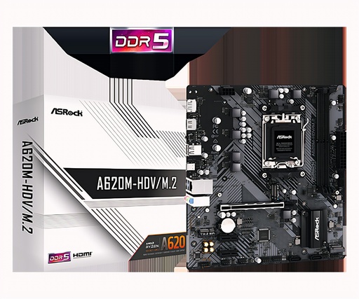 Motherboard Amd A620 Socket Am5 Ddr5 Micro Atx
