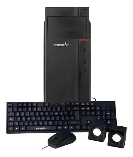 Gabinete Mid Tower Atx Negro Con Fuente 600W