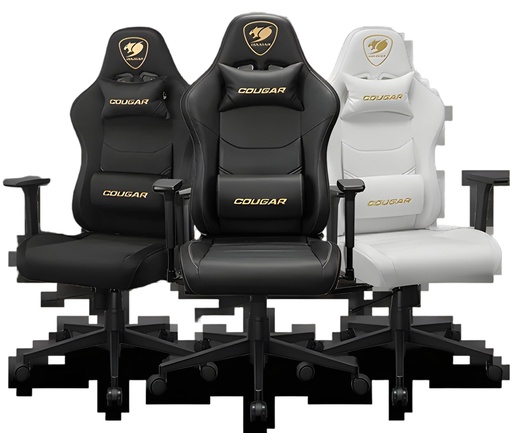 Silla Gamer Negro PVC 3D