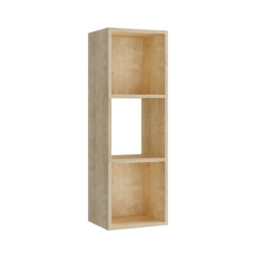 Estante De Nichos 25x30cm H90cm Madera Clara Mdp