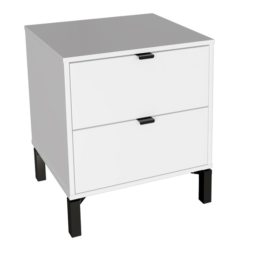 Mesa De Luz 50x40cm H61cm Blanco