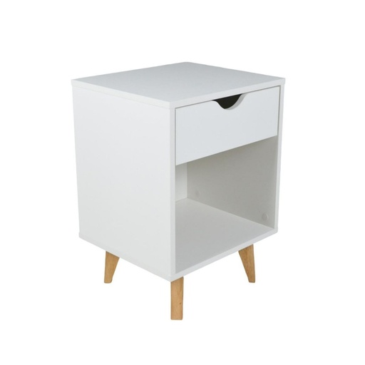 Mesa De Luz Blanco 40x55.5x35cm