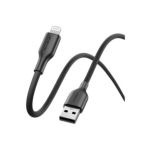 Cable USB-A Lightning 2m Negro