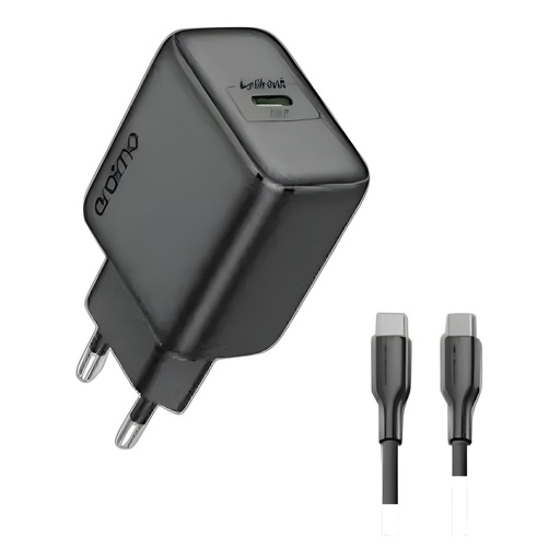 Cargador USB-C 35W Gan Negro