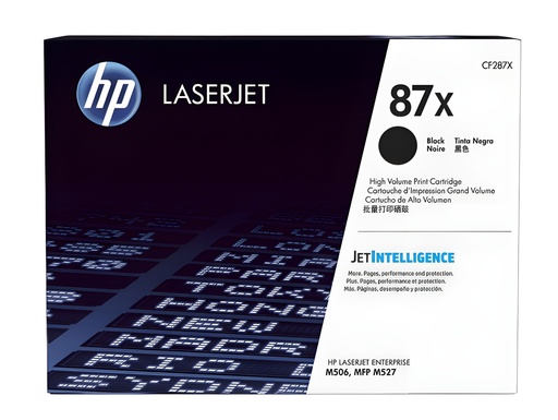 Tóner Original Hp 87X Negro Alto Rendimiento