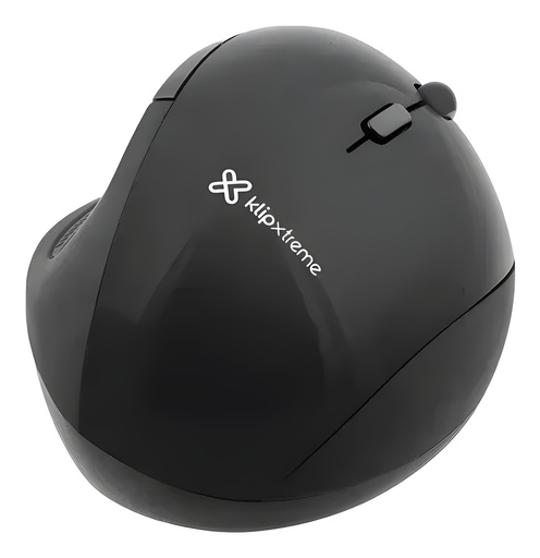 Mouse Inalámbrico 2.4GHZ 6 Botones Ergonómico Negro