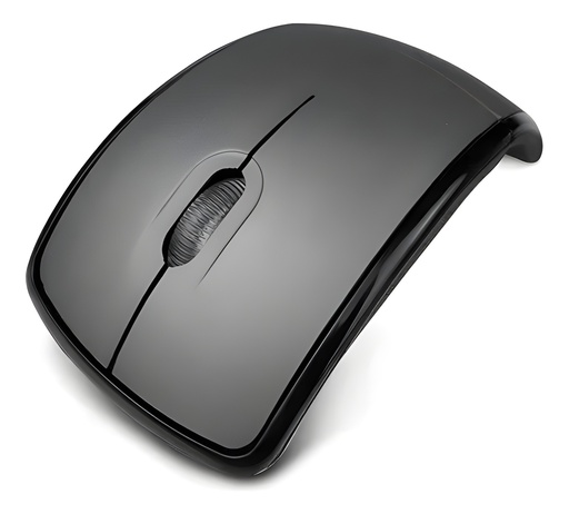 Mouse Inalámbrico 1000dpi 3 Botones Ergonómico Gris