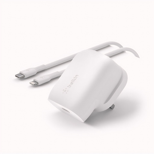 Cargador De Pared 30W 1x USB-C Con Tecnología Pps Y Fast Charge Pd 3.0