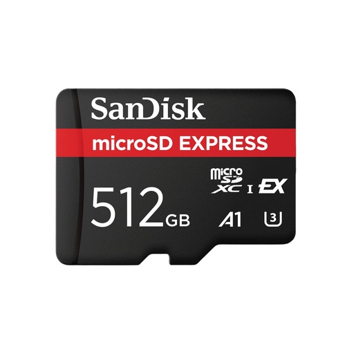 Memoria microSD 512GB Clase Uhs-I 880MB/s 650MB/s