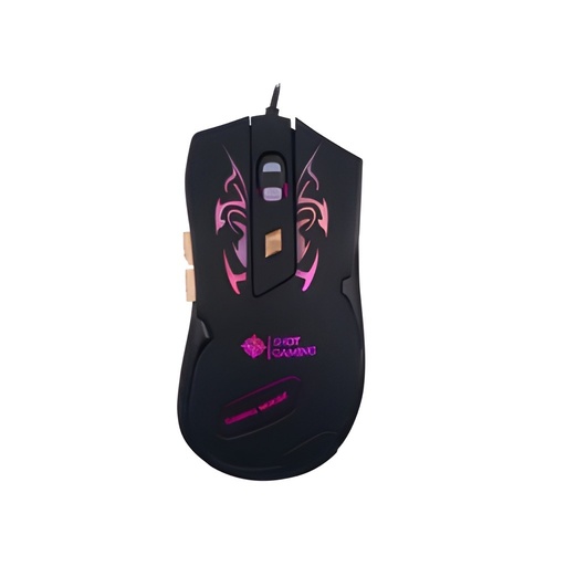 Mouse Gamer Cableado 3200DPI Paw3325 6Botones