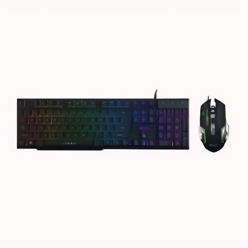 Kit De Teclado Y Mouse Cableado Gamer