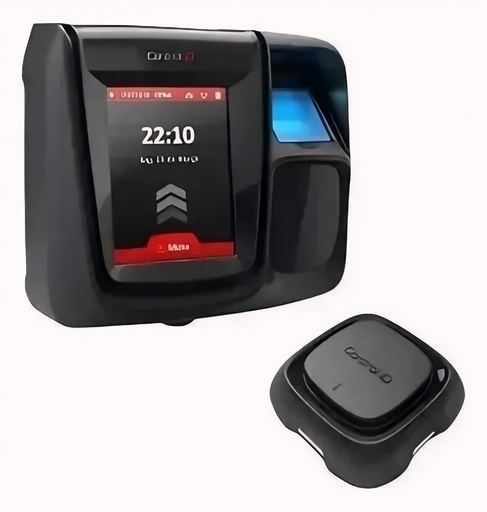 Control De Acceso Biométrico Con Pantalla Táctil Y Lector De Huellas Digitales