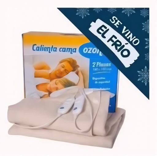 Calentador De Cama 2 Plazas Con Termostato