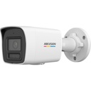 Cámara Bullet IP 2MP Exterior 2.8mm Híbrida Infrarroja 30m Con Audio ColorVu