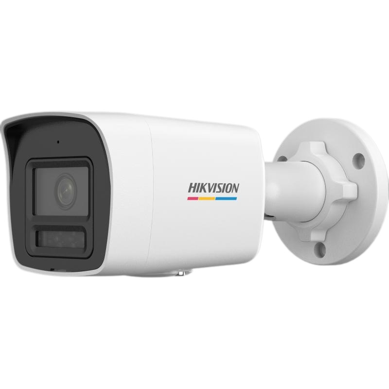 Cámara Bullet IP 2MP Exterior 2.8mm Híbrida Infrarroja 30m Con Audio ColorVu
